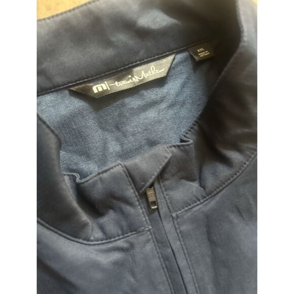 Travis Mathew XXL 2XL Customized Full Zip Jacket Navy - Picture 3 of 6